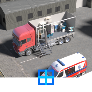 truck mobile hospital